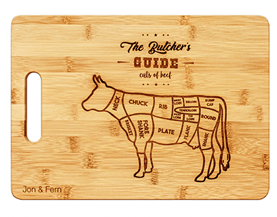 The Butcher's Guide Chopping Board