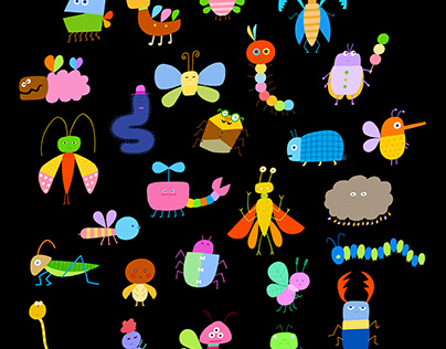 27 insects characters