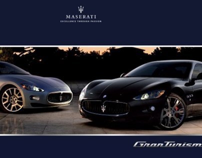 Maserati Granturismo Brochure