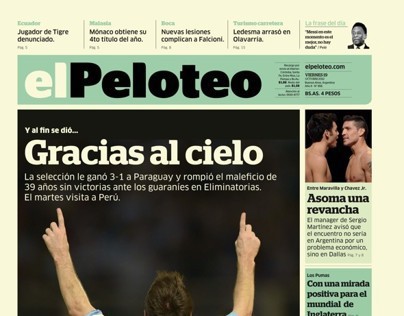 Newspaper / Diario El Peloteo