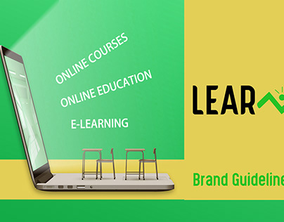 LEARNAT Online education hub Brand identity