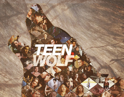 MTV Teen Wolf-Poster Design