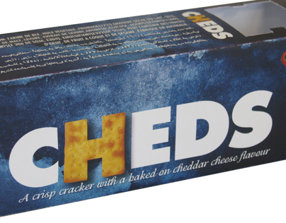 Arnott's Cheds Pakaging Design