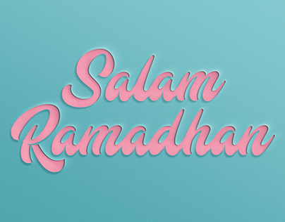 Salam Ramadhan | Paper Cut-out Effect