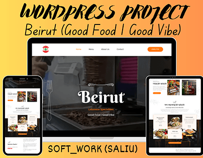 Wordpress Website (Beirut Good Food | Good Vibe)
