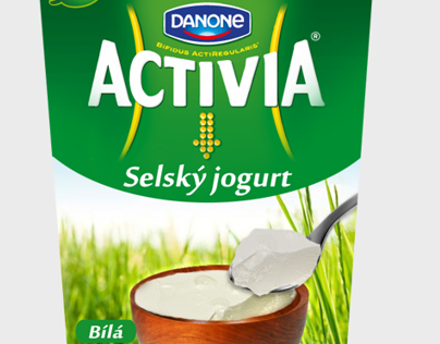 Activia - packaging design