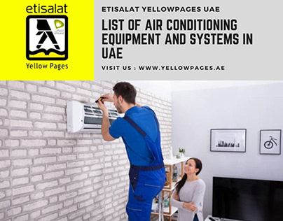 List of Air Conditioning Equipment and Systems in UAE