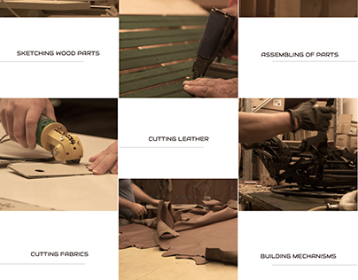 Landing page leather furniture store