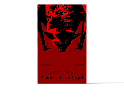Halloween poster "Echos of the Night"