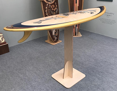 Flat Pack Surfboard Display Stand