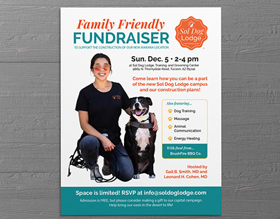 Flyers for Dog Rescue Organization