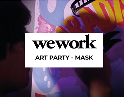 Evento Art Party - Mask - WEWORK