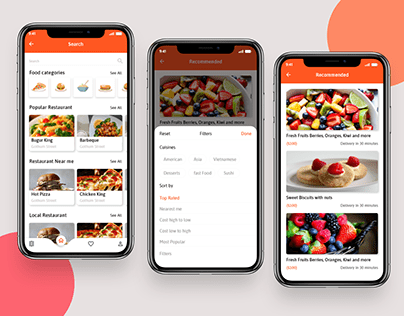 Food Delivery Mobile App Inspirations
