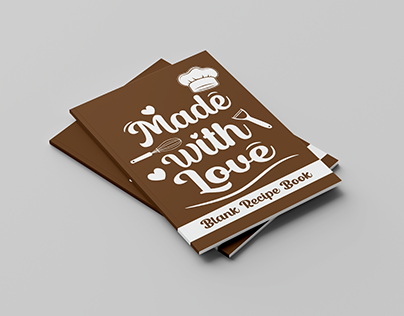 Made with Love Blank Recipe Book