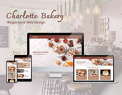 Charlotte Bakery Responsive Web Design