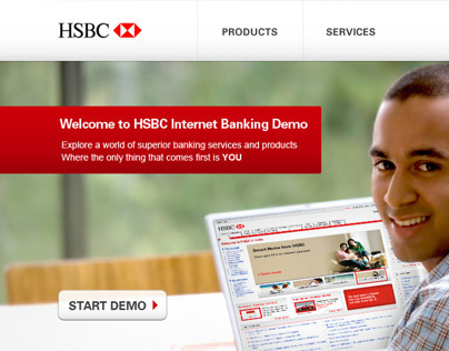 Internet Banking Demo for HSBC India