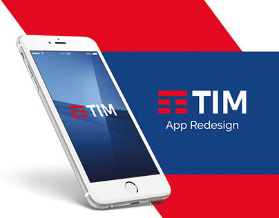 TIM App Redesign / UX/UI App Concept