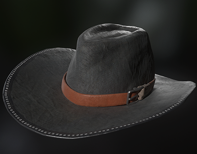 3D Cowboy Hat
