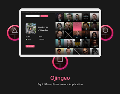 Ojingeo | Squid Game Management Web App