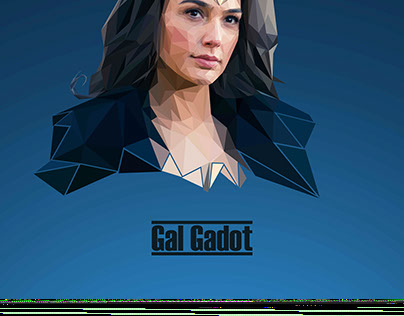 Lowpoly Art | Gal Gadot | Actress | Model