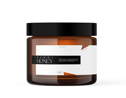 Honey label design