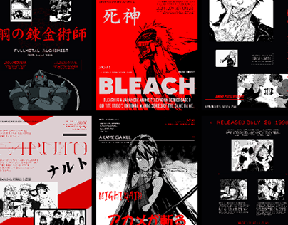 Anime poster series