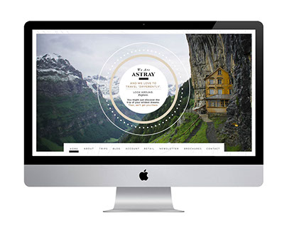 Astray Travel Co : Branding, Website & App