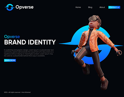 Opverse - Brand Identity - Logo Design