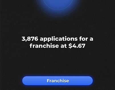 3,876 applications for a franchise at $4.67