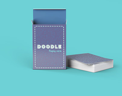 Doodle playing cards