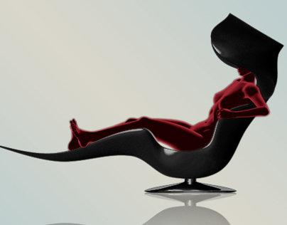 THE WHALIEN LOUNGE CHAIRS by Ron Hahn