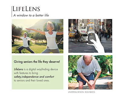 LifeLens - Digital way-finding device for seniors