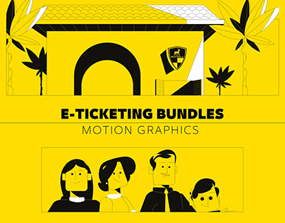 E-Ticketing Motion Graphics Project I Wadi Degla Clubs