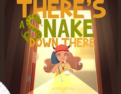 There's a Snake Down There Children's Book
