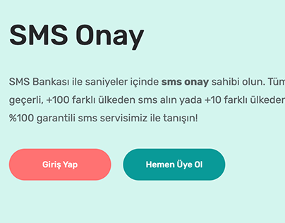SMS Onay