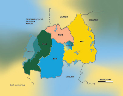 Provinzen Ruandas