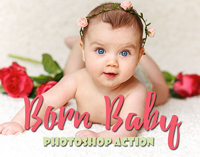 20 Born Baby Photoshop Actions