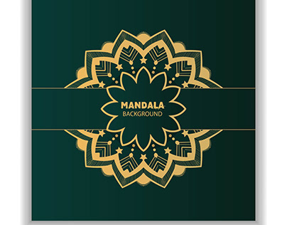 Luxury Mandala Background Design Template