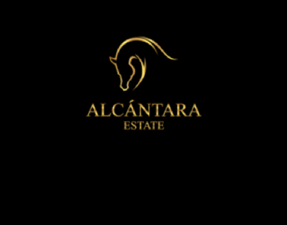 Alcantara Estate Arabian Horse Stud Logo Design