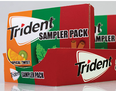 Trident Sampler Gum Packaging