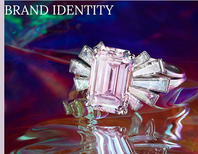BRAND IDENTITY- PINK DIAMOND JEWELERY