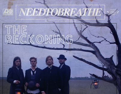 NEEDTOBREATHE The Reckoning UK Promo Album