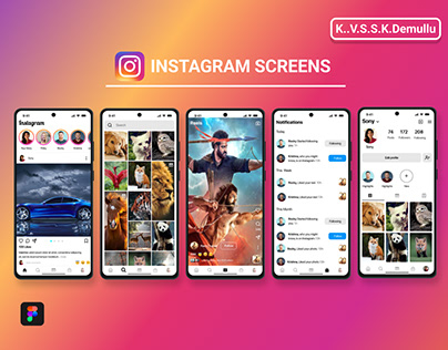 Instagram Screens