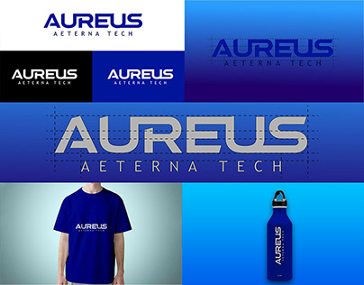 Projektin miniatyyri – Aureus Aeterna Tech | Logo Design & Brand Identity
