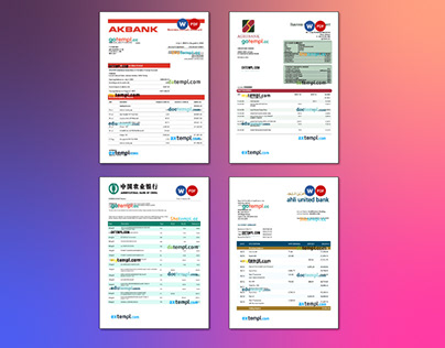 Akbank,Agribank,Agricultural business bank st template