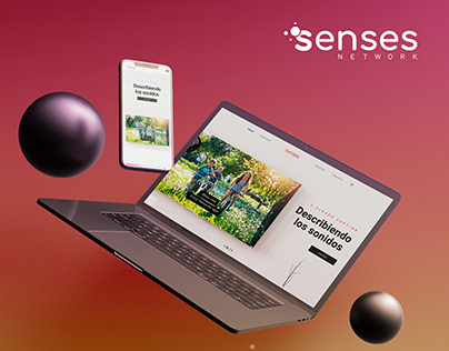 Website design: Senses Network