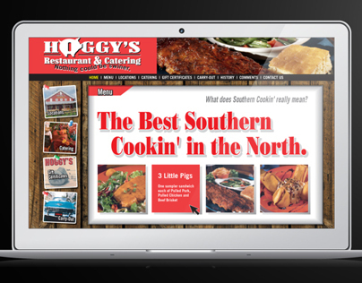 Hoggy's Restaurant & Catering - Website Rebrand