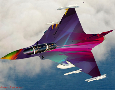 Fighter jet photoshop