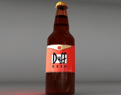 Garrafa Duff Beer