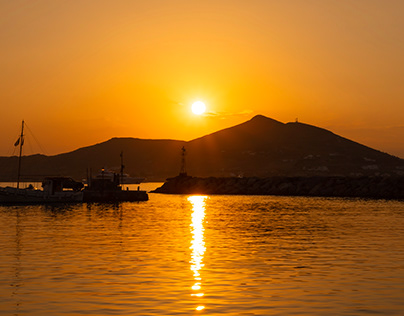 Paros, Greece Sunset